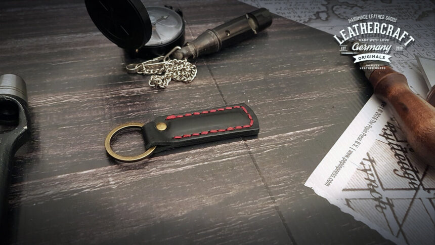 Schlüsselanhänger Leder mit Gravur
