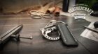 personalisierter Leder Schlüsselanhänger schwarz