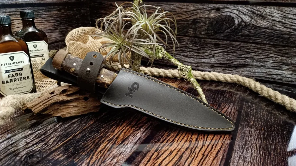 Lederscheide Jagdmesser – Messerscheiden nach Maß